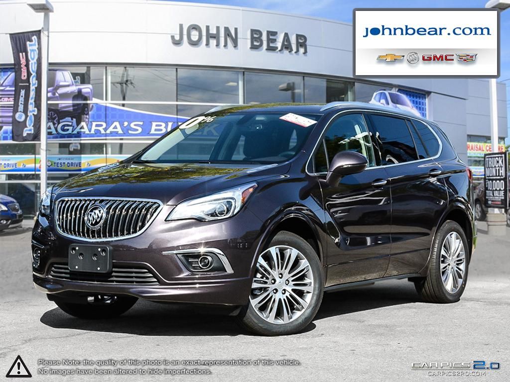 New 2017 Buick Envision Essence At John Bear St