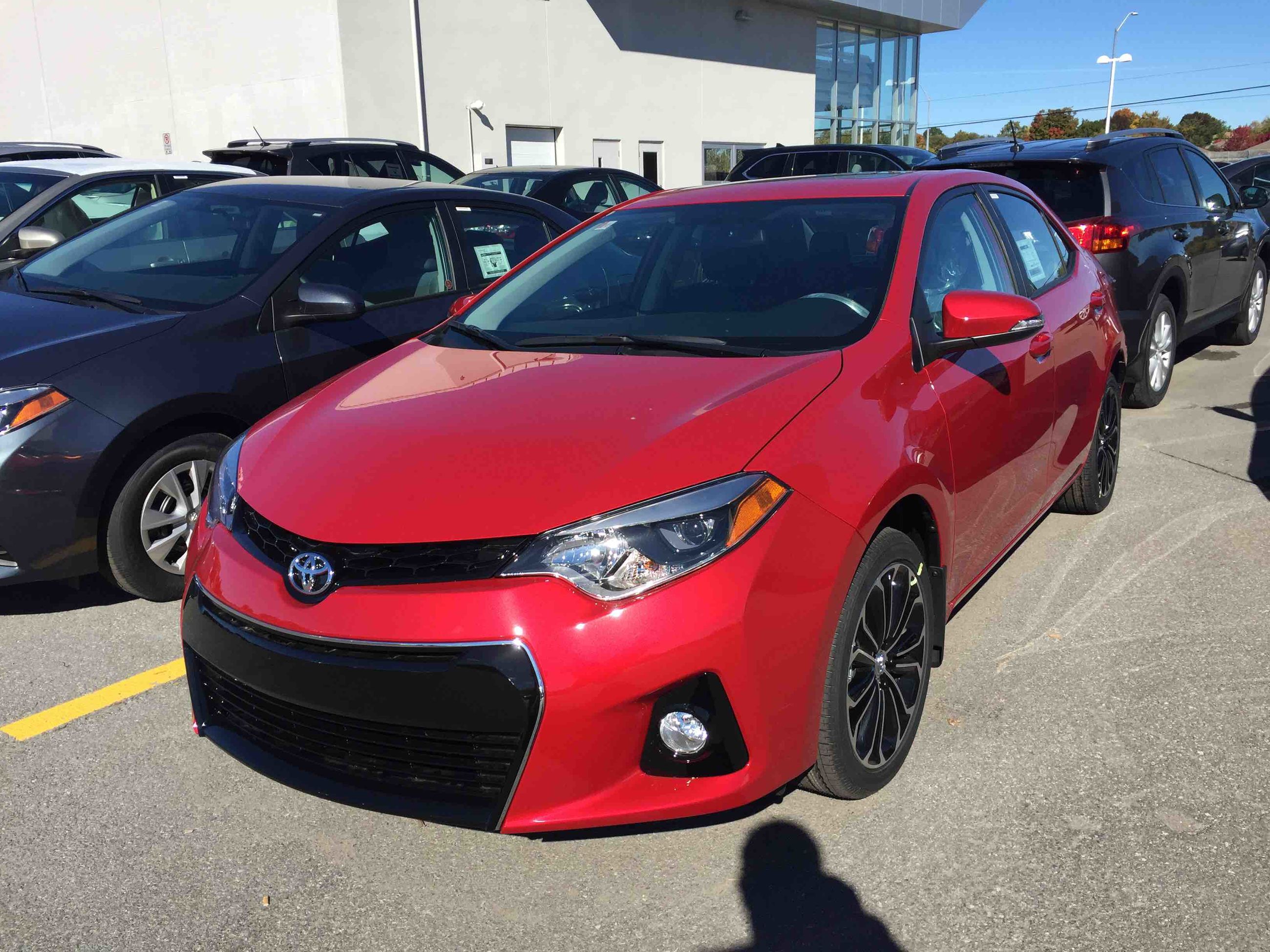 New 2016 Toyota Corolla 4door Sedan S CVTiS for sale in Kingston