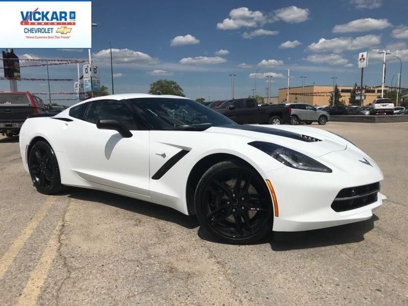 New 2019 Chevrolet Corvette Stingray Z51 Arctic White For