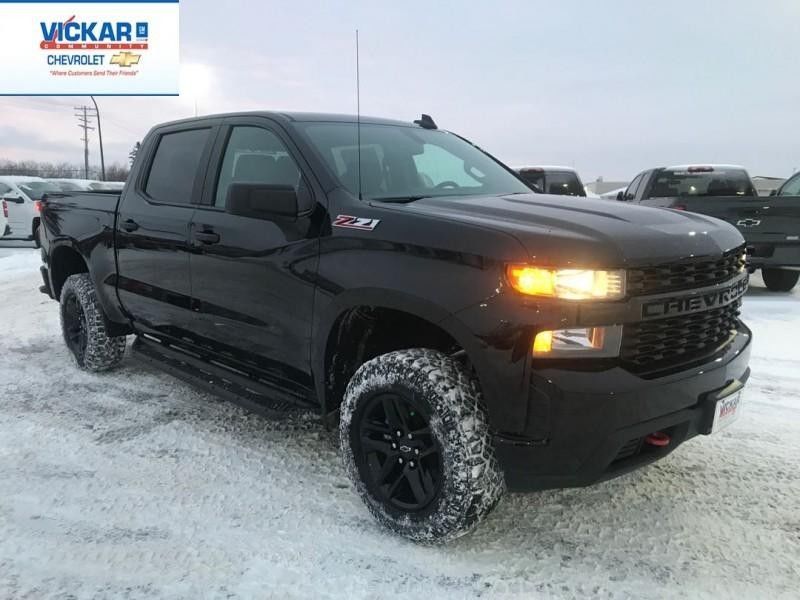New 2019 Chevrolet Silverado 1500 Custom Trail Boss Black