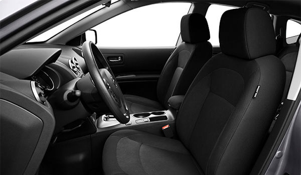 Nissan rogue black cloth interior #5