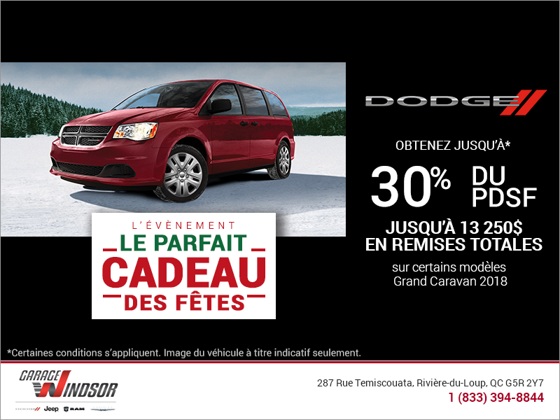 L'événement Le parfait cadeau des fêtes de Dodge L'événement Le parfait cadeau des fêtes de Dodge