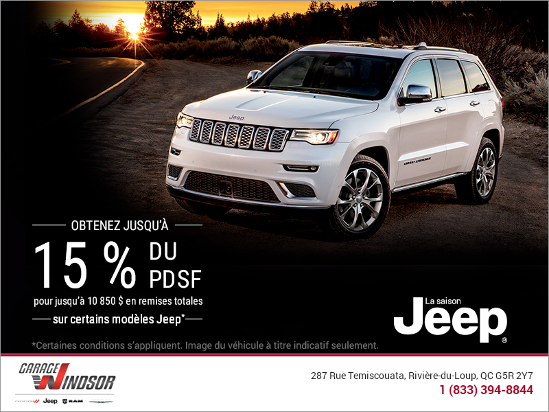 La saison Jeep La saison Jeep