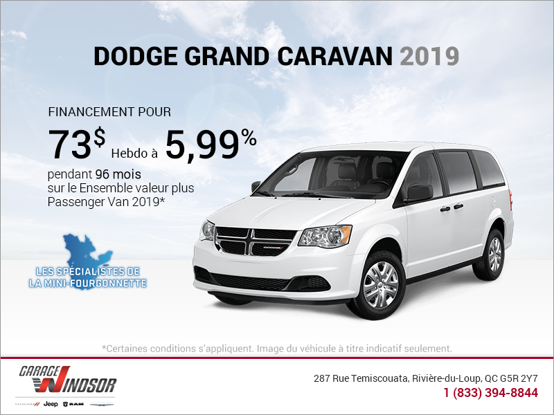 Dodge Grand Caravan 2019 Dodge Grand Caravan 2019