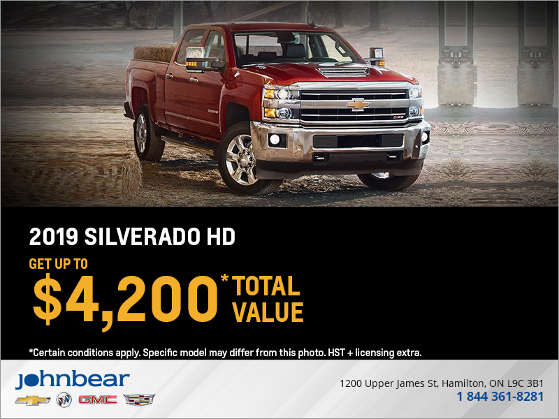 Get the 2019 Chevrolet Silverado HD