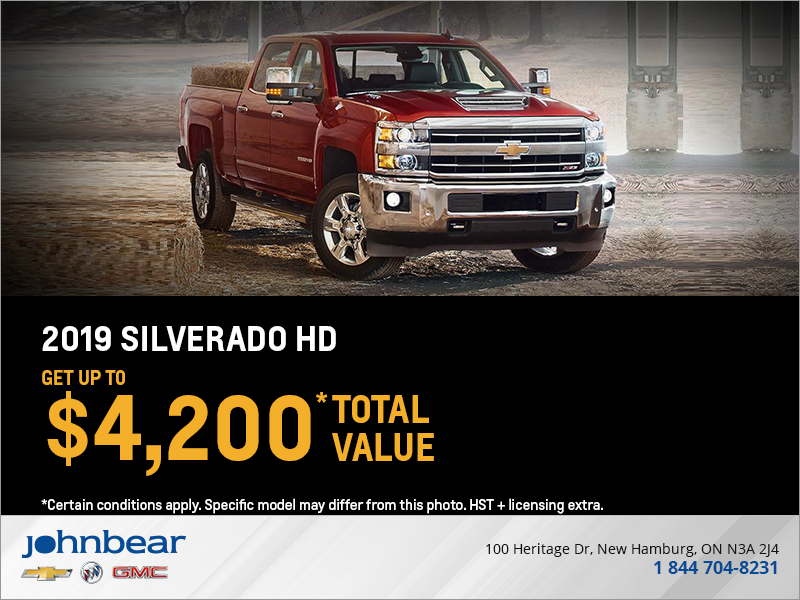 Get the 2019 Chevrolet Silverado HD