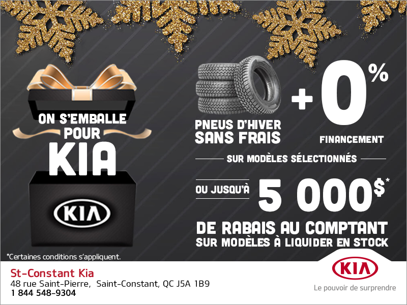 On s'emballe pour Kia!