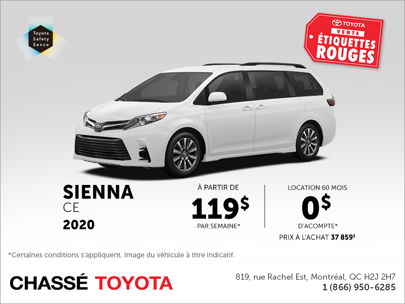 Toyota Sienna 2020 Toyota Sienna 2020