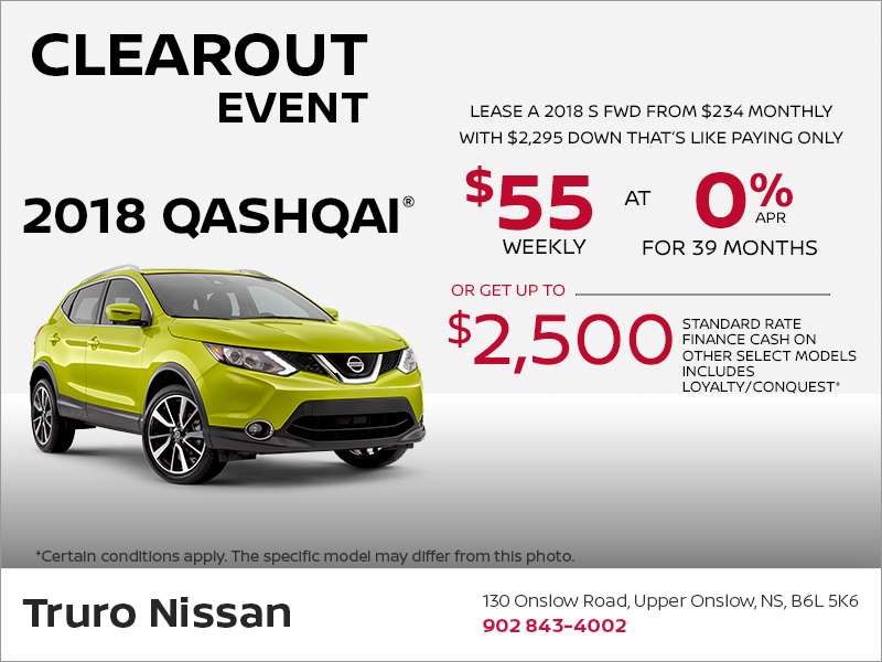 Get the 2018 Qashqai Today!