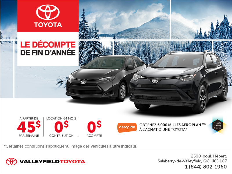 L'événement mensuelle de Toyota! L'événement mensuelle de Toyota!