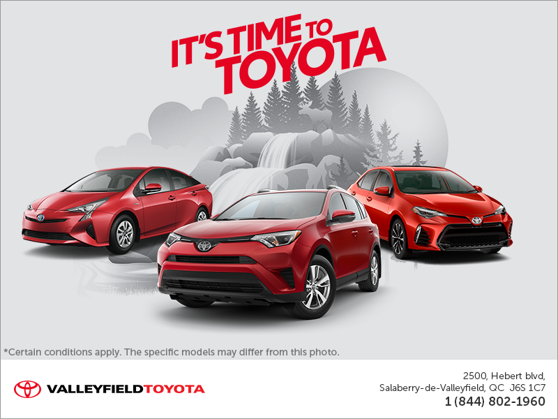 It's Time to Toyota! It's Time to Toyota!