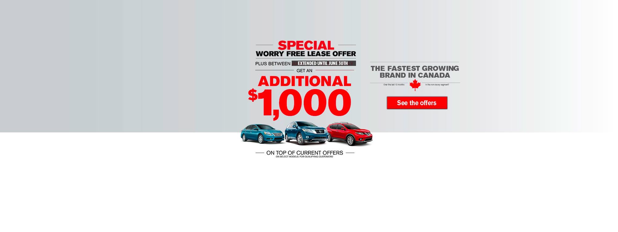 Worry Free Lease Offer