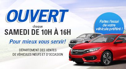 Ouvert chaque samedi de 10h à 16h