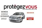 Honda Civic Hybride 2012 obtient une cote 5 étoiles au Guide Protégez-vous