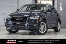 2015 Audi Q3 AWD TECHNIK; CUIR TOIT PANO GPS AUDIO BOSE