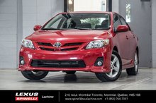 2011 Toyota Corolla S AUTOMATIQUE; A/C TOIT BLUETOOTH AILERON