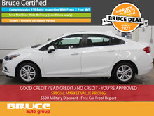 2017 Chevrolet Cruze LT - REMOTE START / HEATED SEATS / SUN ROOF