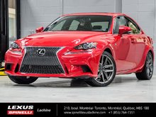 2016 Lexus IS 350 AWD F SPORT III; TOIT GPS AUDIO