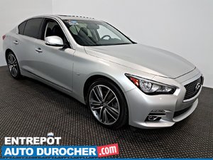 Q50 2015 Infiniti Sport AWD NAVIGATION - Toit Ouvrant - A/C - Cuir - Caméra de Recul - Sièges Chauffants