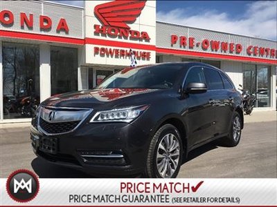 2014 Acura MDX NAV PKG* ROADSIDE!*TECHNOLOGY* CLEAN CAR PROOF.