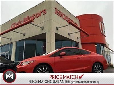 2013 Honda Civic Cpe EX-L, NAVIGATION, HEATED SEATS, LEATHER