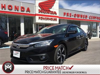 2016 Honda Civic Sedan TOURING! NAV! LIKE NEW! LEATHER! APPLE CAR PLAY*!!