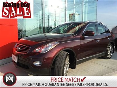 2014 Infiniti QX50 LUXURY AWD,LEATHER,SUNROOF HEATED SEATS WHAT A GORGEOUS VEHICLE, SO MANY FEATURES YOU WONT WANT TO MISS...