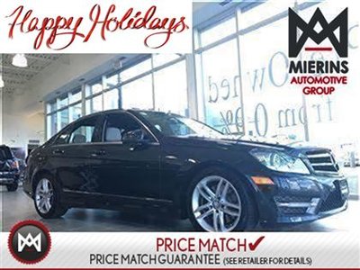 2014 Mercedes-Benz C300 AWD, PARKTRONIC, SAT RADIO