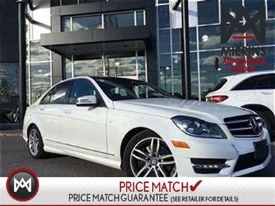 2014 Mercedes-Benz C300 AVANTGARDE, AWD, SPORT PKG!