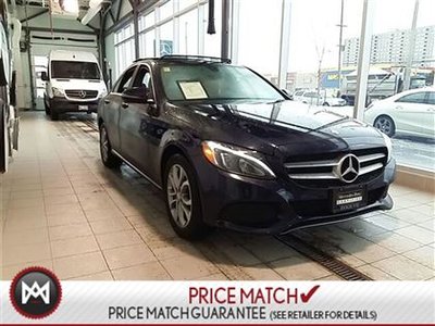 2016 Mercedes-Benz C300 PREMIUM PKG, PREMIUM PLUS PKG, METALIC PAINT, LED HIGH PERFOMRANCE LIGHTING
