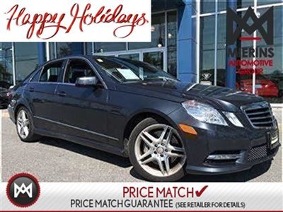 2013 Mercedes-Benz E350 AWD, BACKUP CAM, PARKTRONIC * 150 points inspection by a Mercedes-Benz Certified Technician * Interest Rates Starting At 0.9%