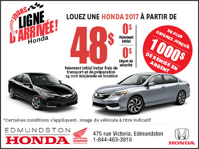 Jours Ligne d'arrivée Honda