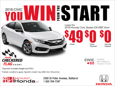 Lease the 2018 Honda Civic Sedan!