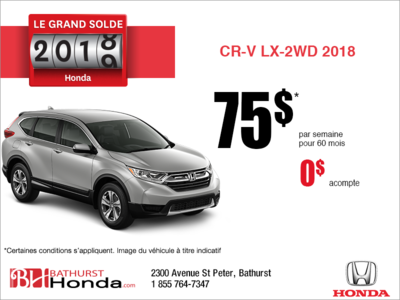 Louez le Honda CR-V 2018!
