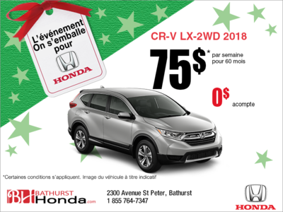 Louez le Honda CR-V 2018!