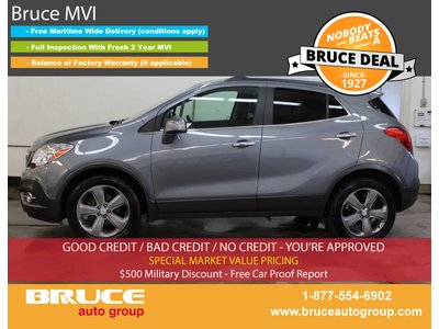 2013 Buick Encore CX 1.4L 4 CYL TURBOCHARGED AUTOMATIC FWD | Bruce Hyundai