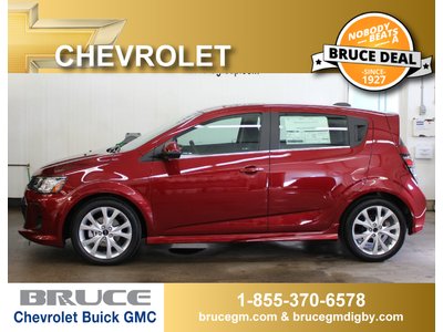 2018 Chevrolet Sonic LT 1.4L 4 CYL TURBOCHARGED AUTOMATIC 5D HATCHBACK | Bruce Chevrolet Buick GMC Middleton