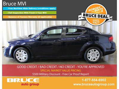 2012 Dodge Avenger 2.4L 4 CYL AUTOMATIC FWD 4D SEDAN | Bruce Hyundai