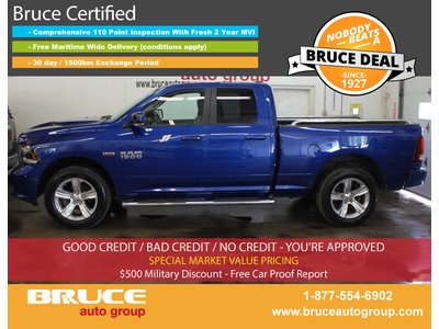 2015 Dodge RAM 1500 Sport 5.7L 8 CYL HEMI AUTOMATIC 4X4 QUAD CAB | Bruce Hyundai