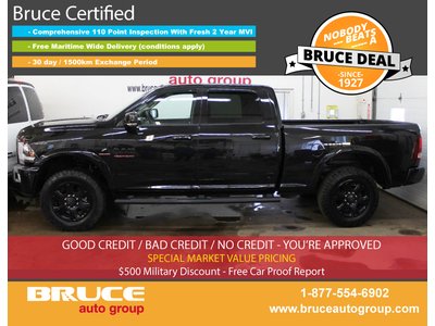 2017 Dodge RAM 2500 LARAMIE 6.7L 6 CYL T/DIESEL AUTOMATIC 4X4 CREW CAB | Bruce Hyundai