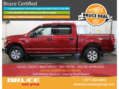 2015 Ford F-150 XLT 3.5L 6 CYL AUTOMATIC 4X4 SUPERCREW | Bruce Hyundai