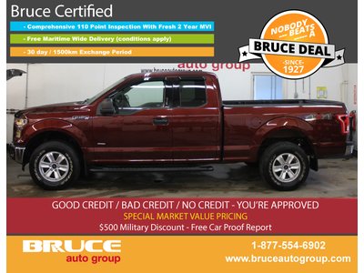 2015 Ford F-150 XLT 2.7L 6 CYL ECOBOOST AUTOMATIC 4X4 SUPERCAB | Bruce Hyundai