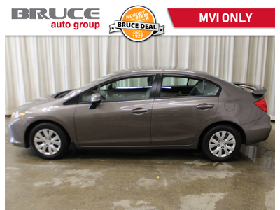 2012 Honda Civic LX 1.8L 4 CYL i-VTEC 5 SPD MANUAL FWD 4D SEDAN | Bruce Hyundai