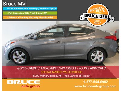2013 Hyundai Elantra GLS 1.8L 4 CYL 6 SPD MANUAL FWD 4D SEDAN | Bruce Hyundai