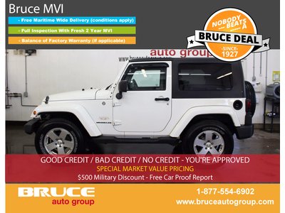 2010 Jeep Wrangler SAHARA 3.8L 6 CYL 6 SPD MANUAL 4X4 2-DOOR | Bruce Hyundai