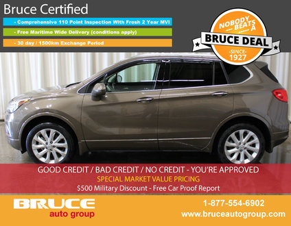 2017 Buick ENVISION Premium II 2.0L 4 CYL TURBO AUTOMATIC AWD