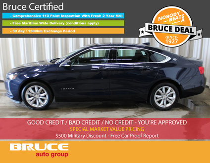 2017 Chevrolet Impala LT - REMOTE START / 4G LTE WI-FI / BACK-UP CAMERA