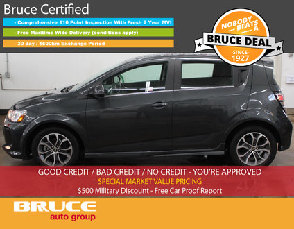2017 Chevrolet Sonic LT - REMOTE START / HEATED SEATS / SUN ROOF