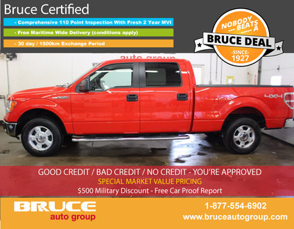 2014 Ford F-150 XLT 5.0L 8 CYL AUTOMATIC 4X4 SUPERCREW