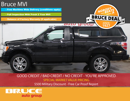 2014 Ford F-150 STX 5.0L 8 CYL AUTOMATIC 4X4 REGULAR CAB